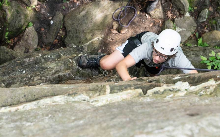 rock climbing class for teens in baltimore